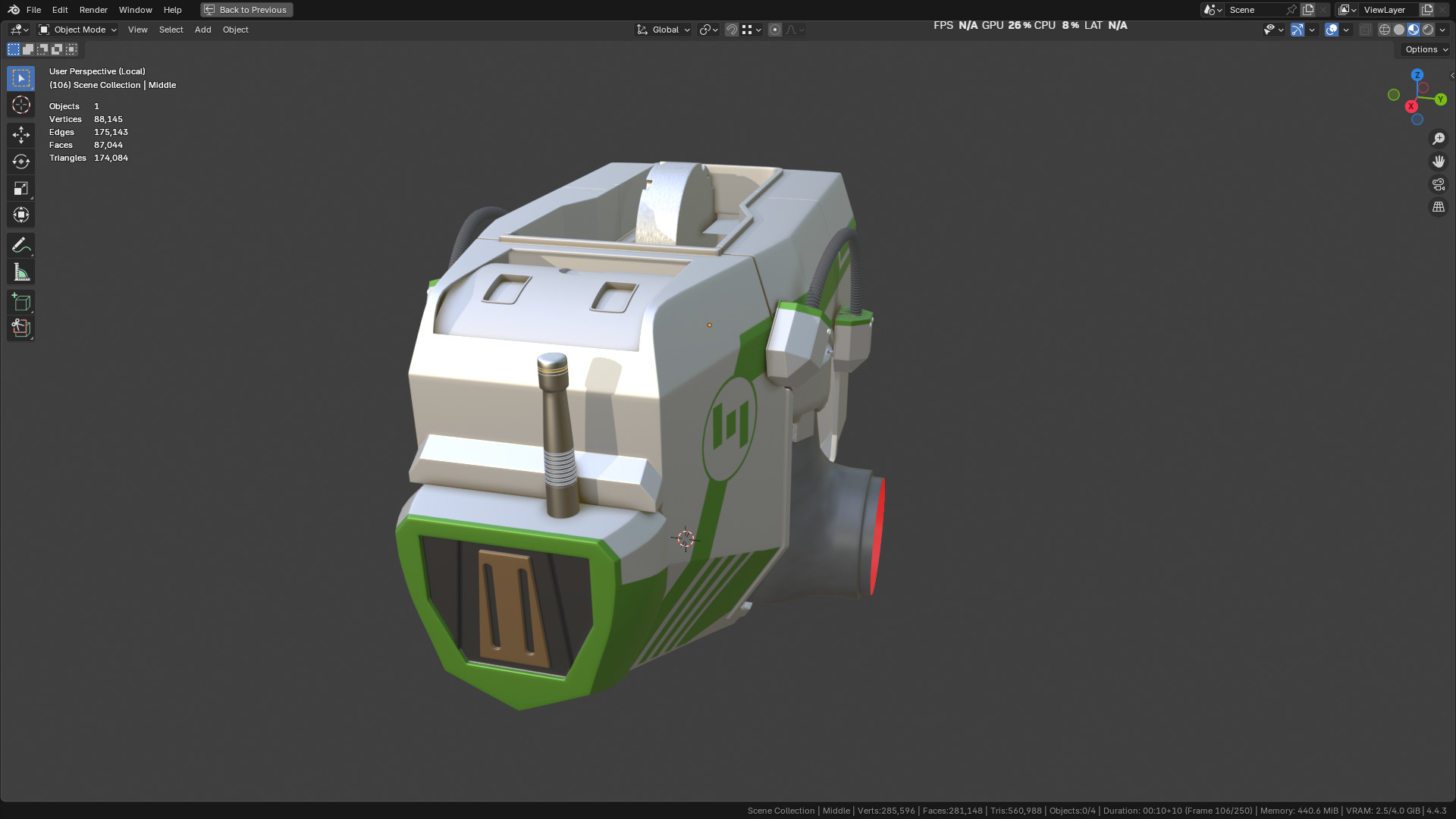 New NVIDIA and Disney Robot 3D model_54