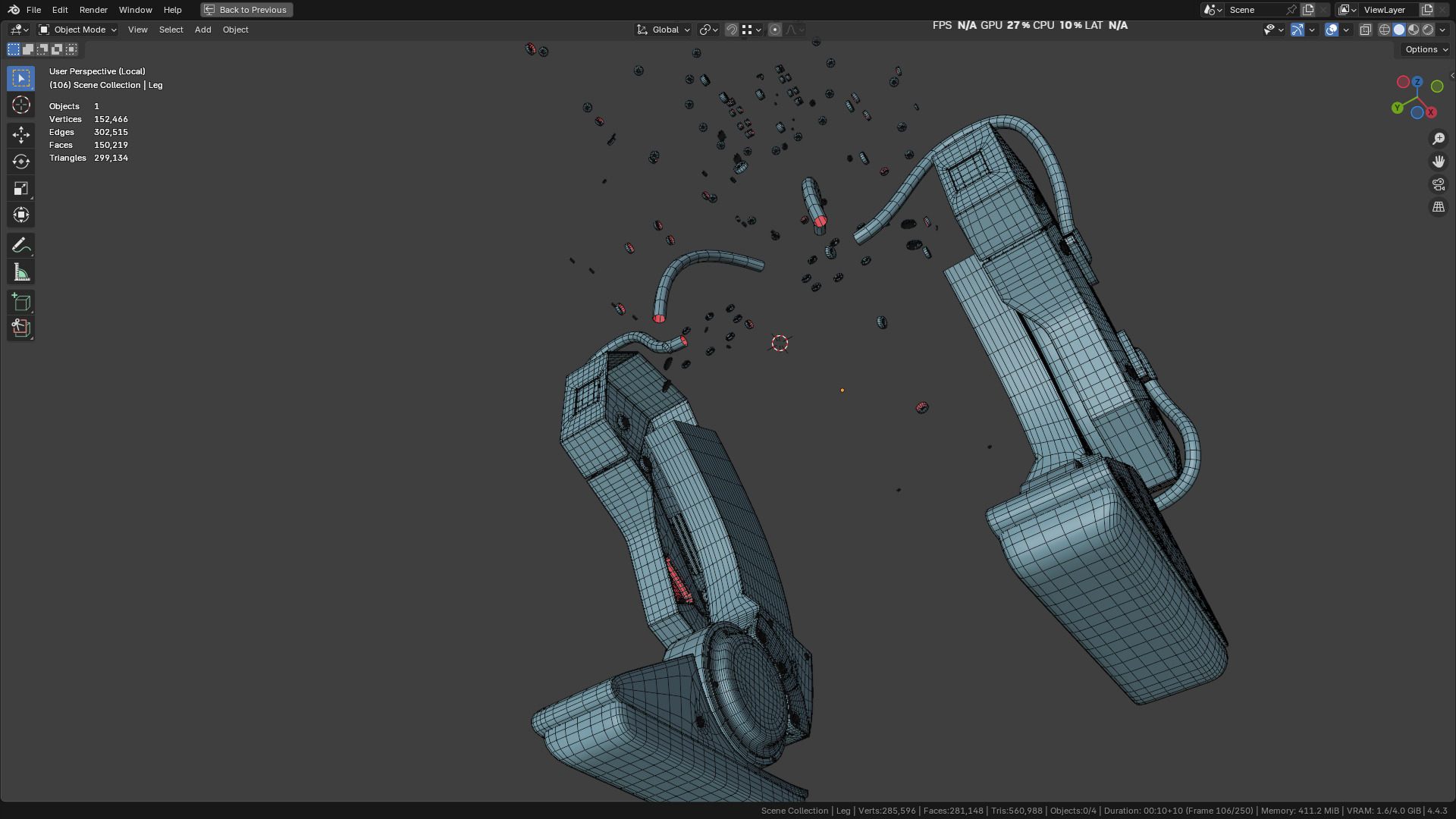 New NVIDIA and Disney Robot 3D model_37