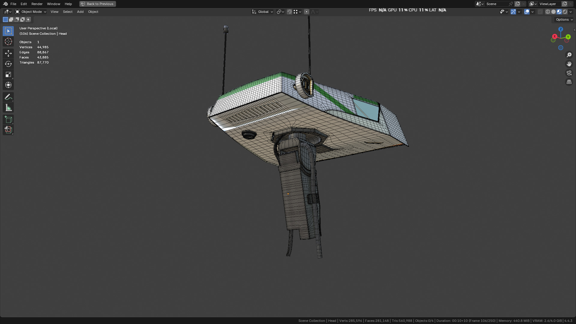 New NVIDIA and Disney Robot 3D model_65