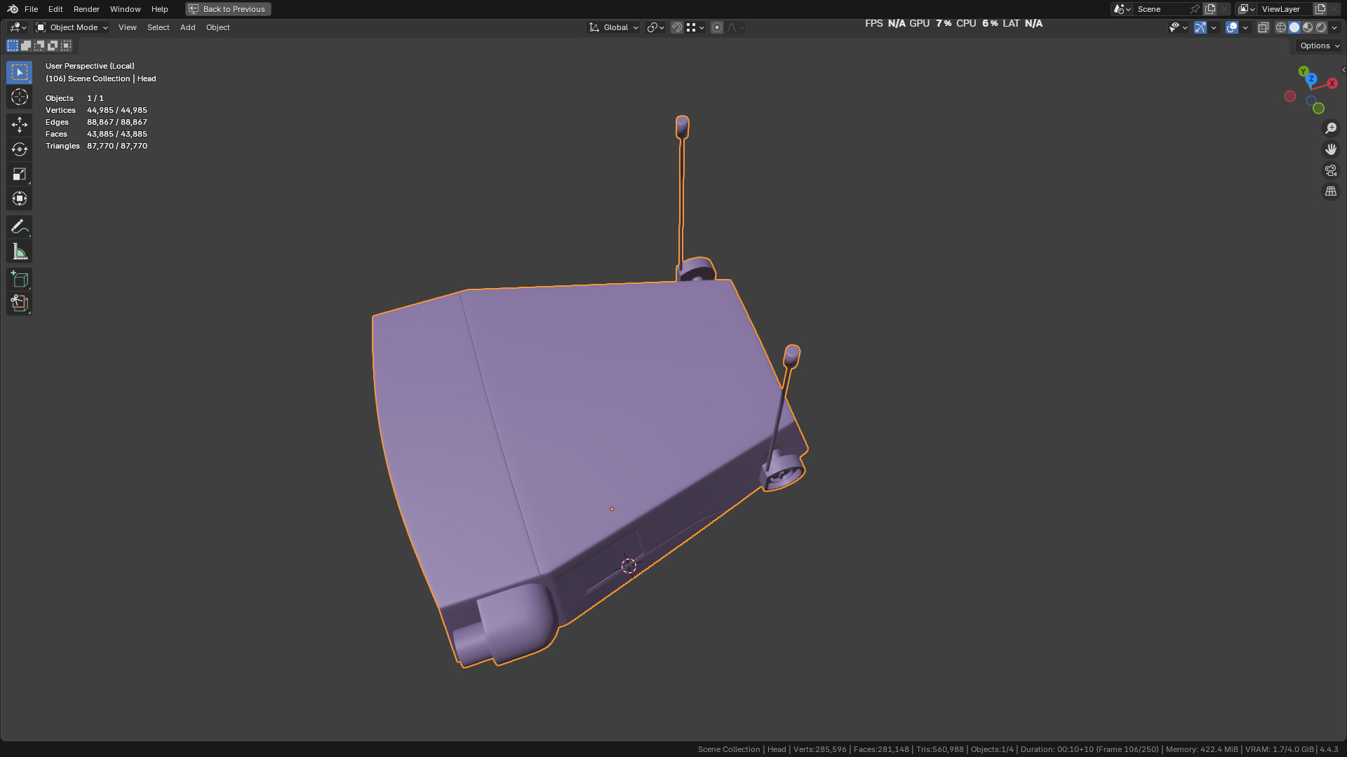 New NVIDIA and Disney Robot 3D model_74