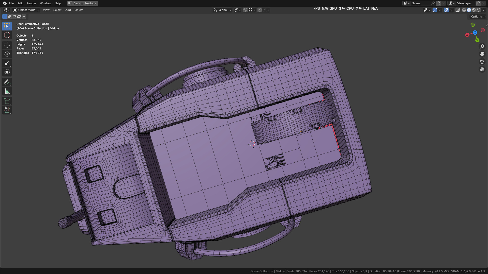 New NVIDIA and Disney Robot 3D model_48