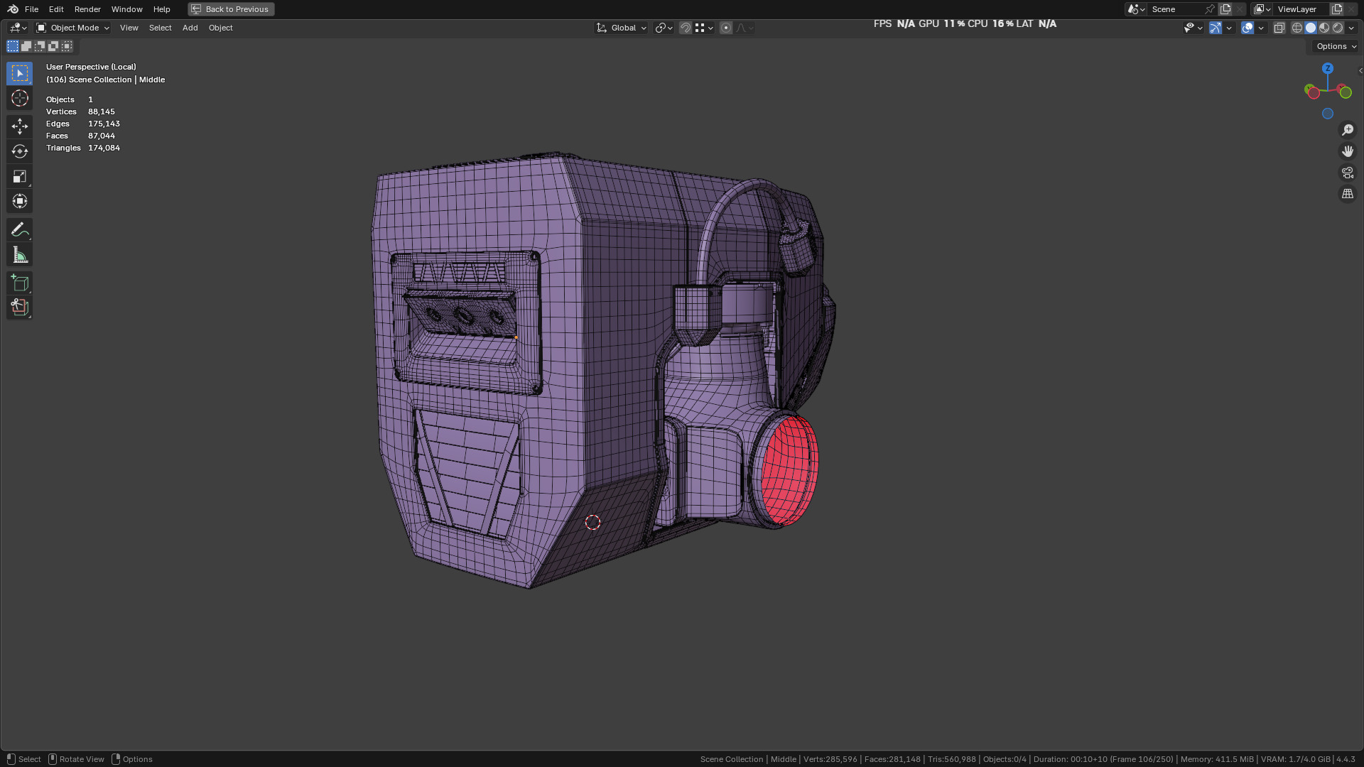 New NVIDIA and Disney Robot 3D model_45