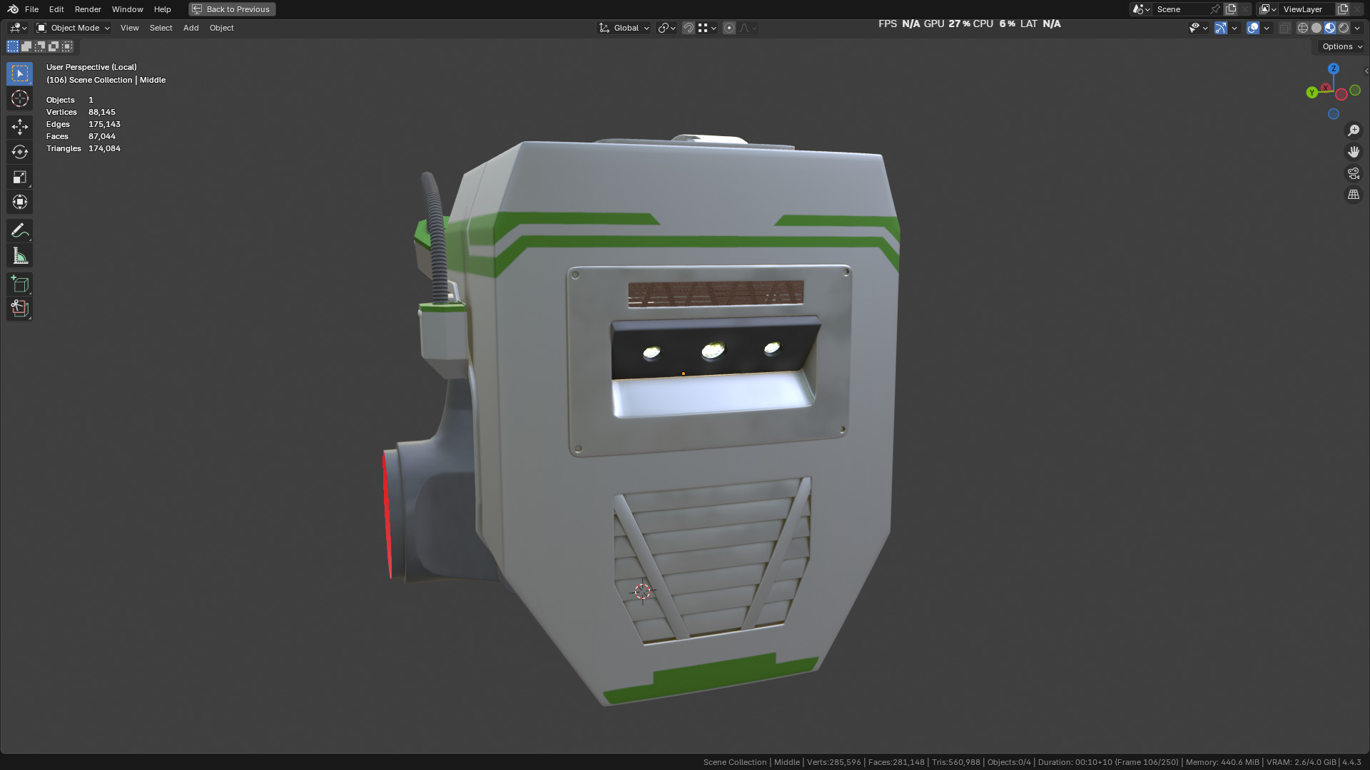 New NVIDIA and Disney Robot 3D model_55