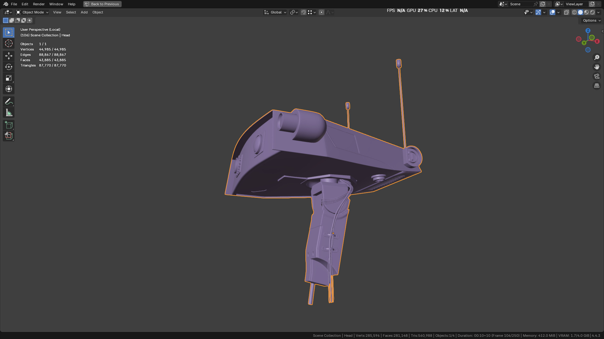 New NVIDIA and Disney Robot 3D model_71