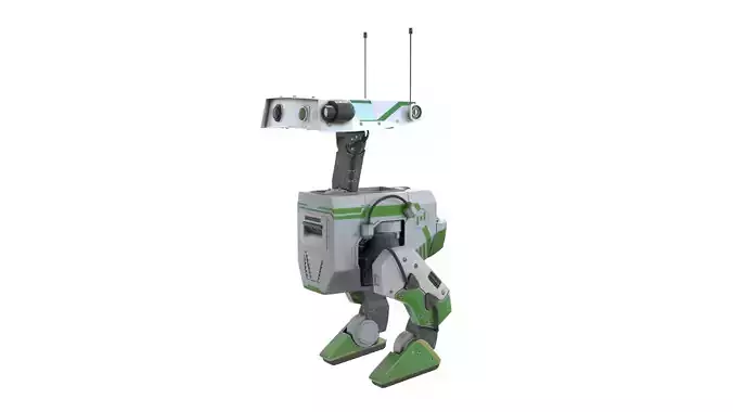 New NVIDIA and Disney Robot 3D model