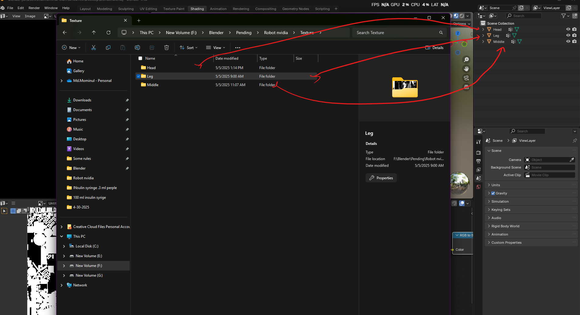New NVIDIA and Disney Robot 3D model_81