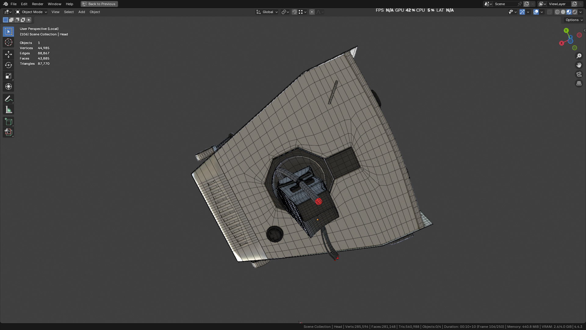 New NVIDIA and Disney Robot 3D model_68