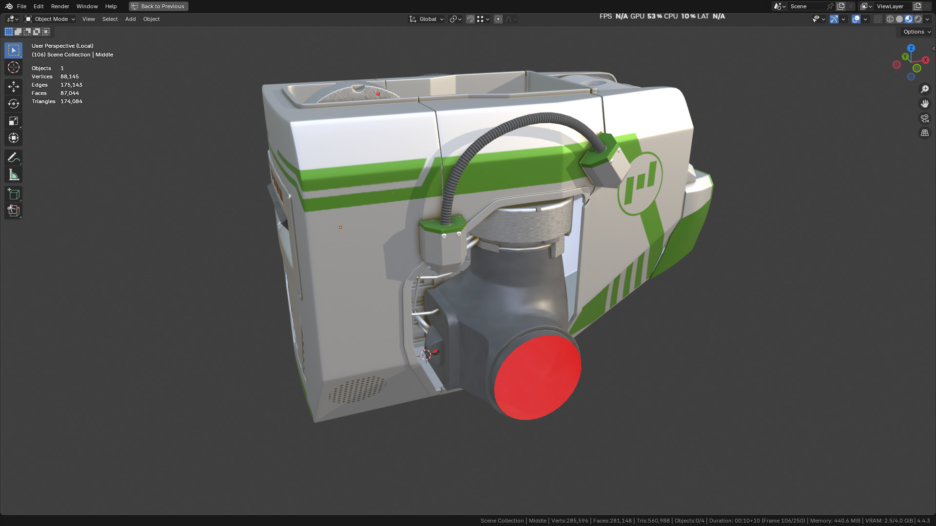 New NVIDIA and Disney Robot 3D model_57