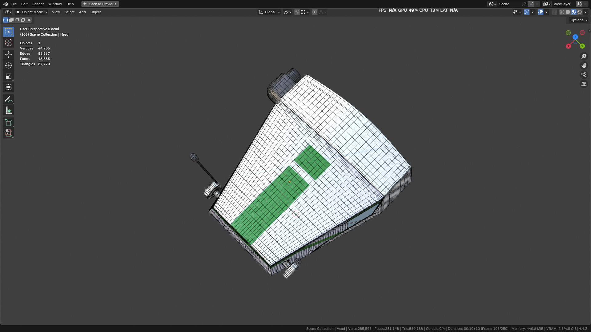 New NVIDIA and Disney Robot 3D model_66