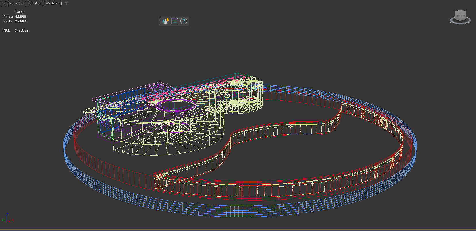 Modern Spa Wellness Retreat Facility  3D Model  Low-poly 3D model_11
