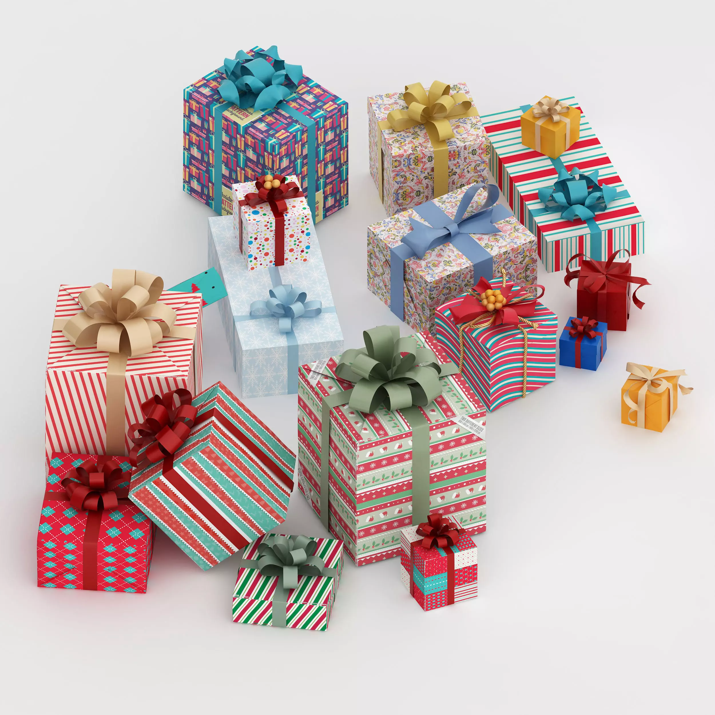 Chinese fan Low-poly 3D model_0