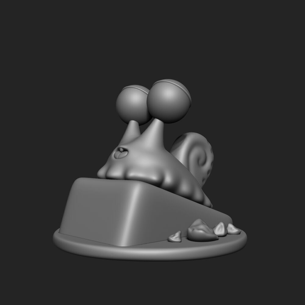 Snail 3D print model_1