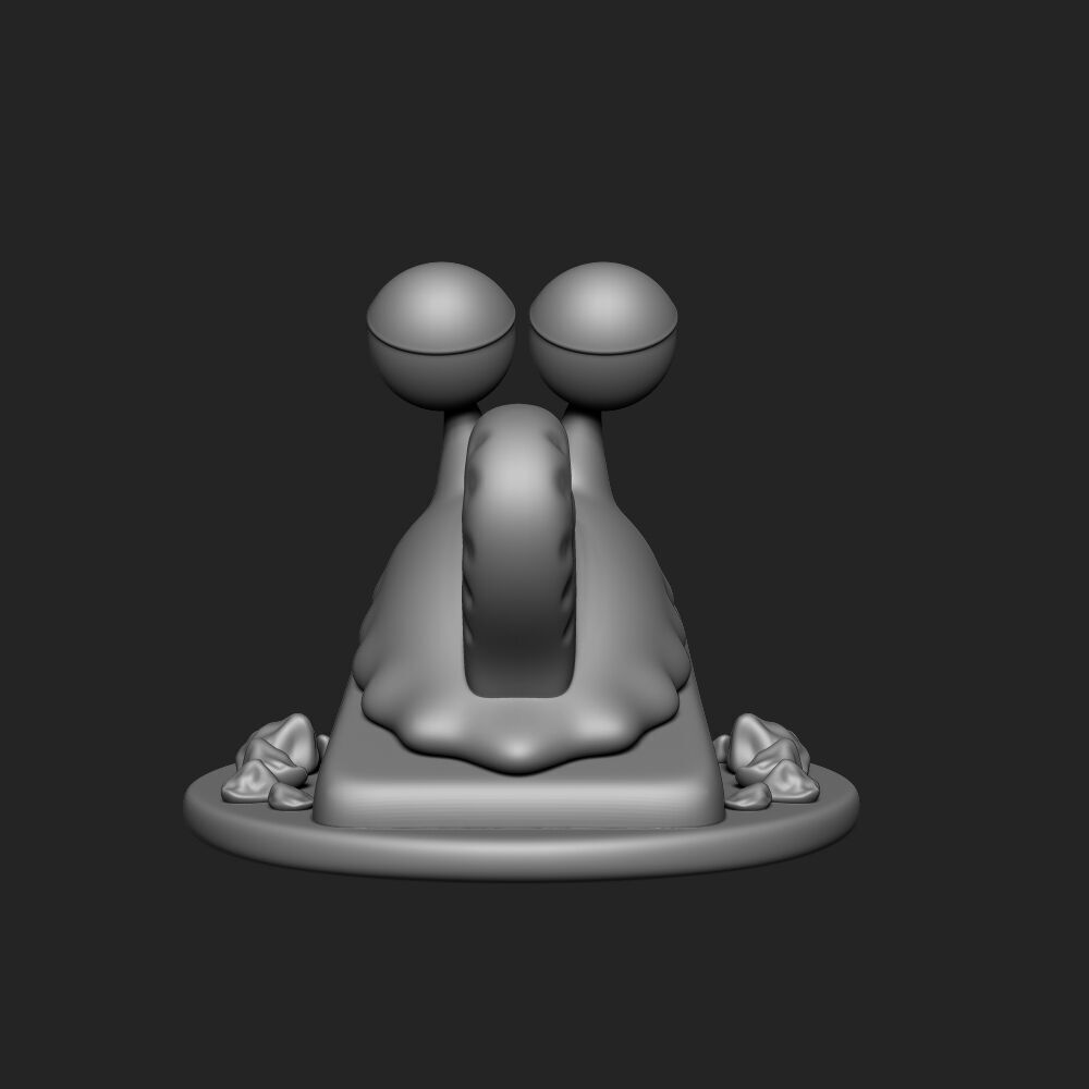 Snail 3D print model_3