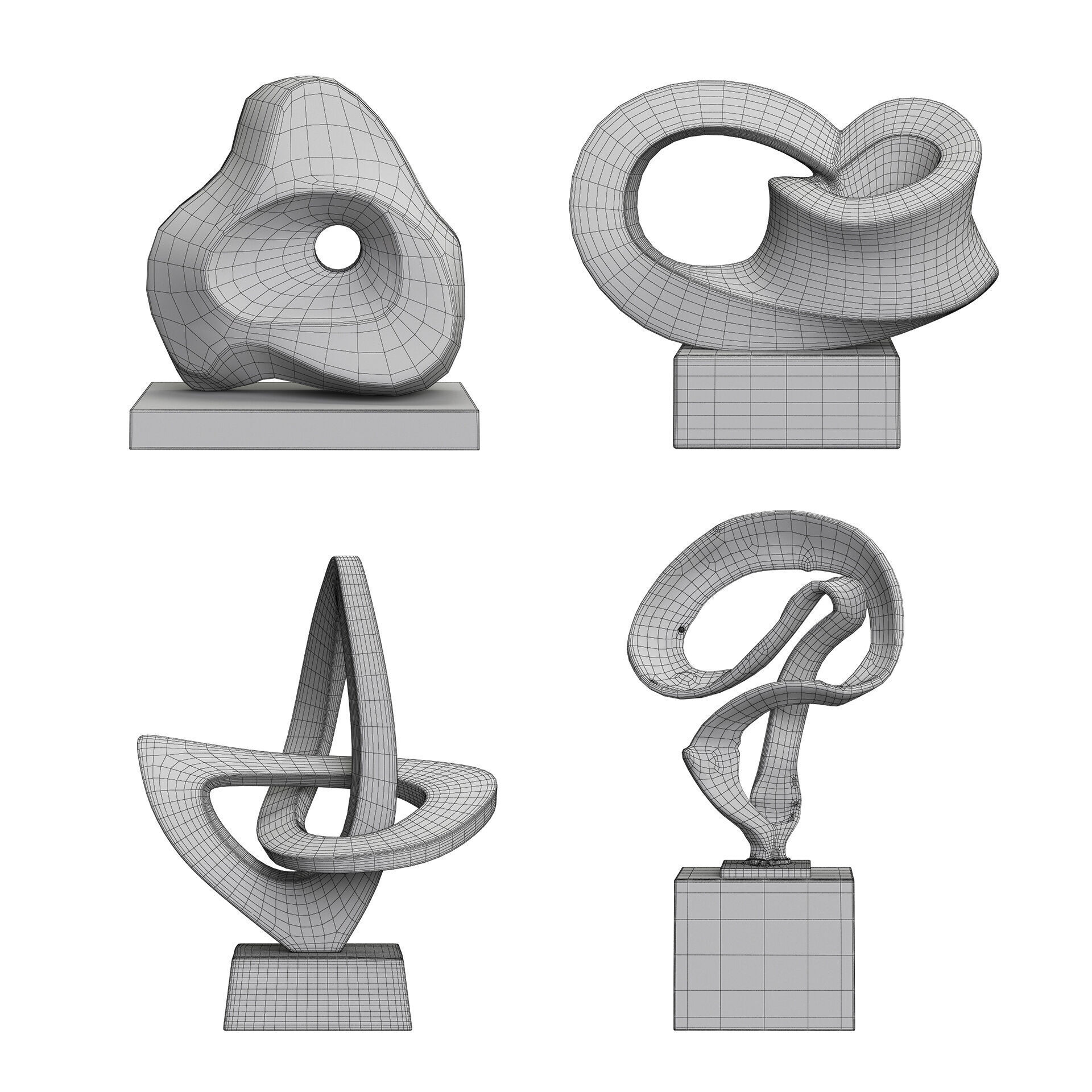 Sculptures 67 3D model_6