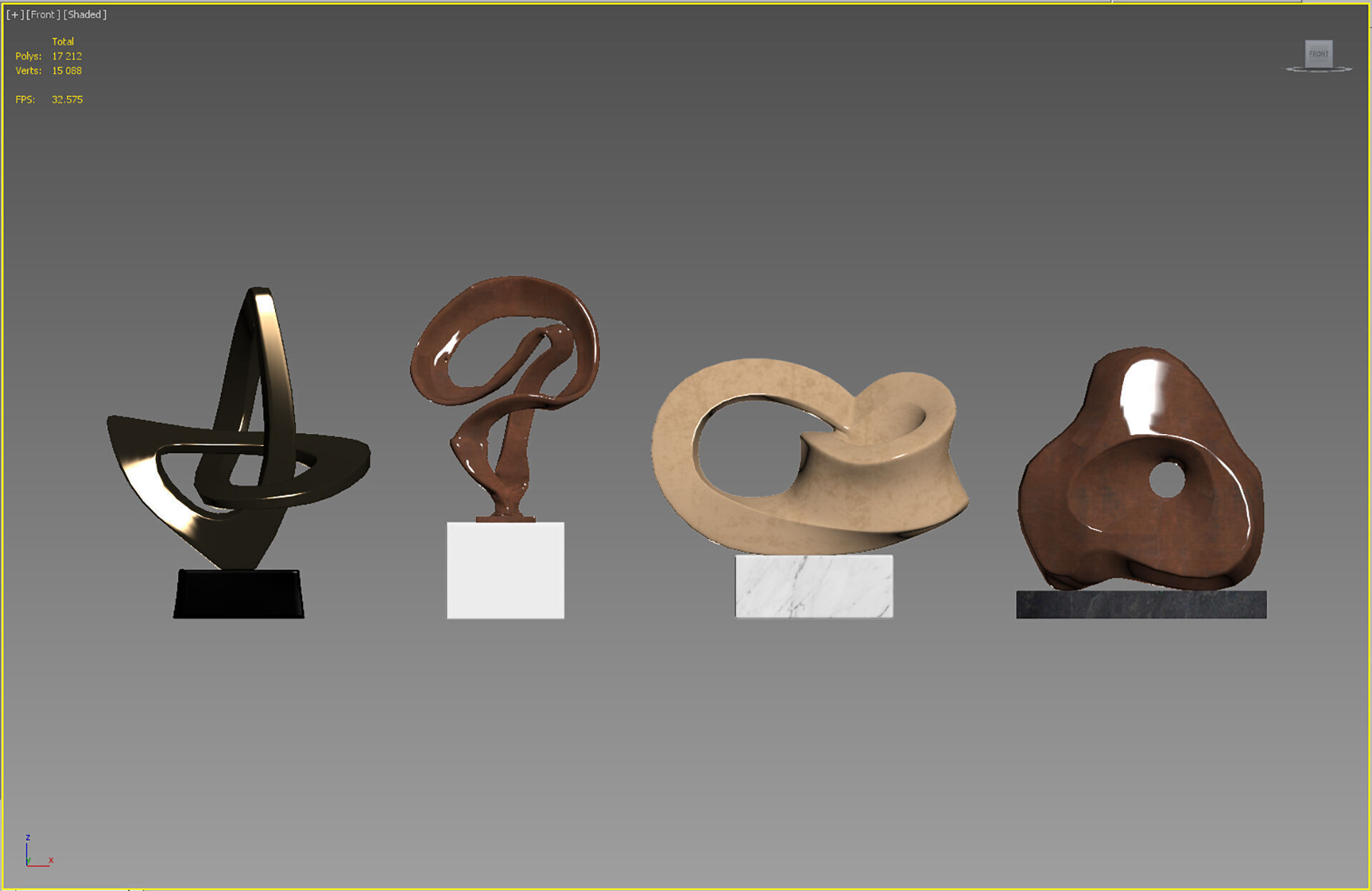Sculptures 67 3D model_5