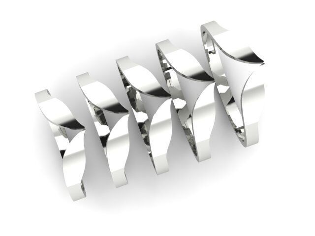 Gold Ring Jewelry  Ring stl 3dm 3dprintmodel 3D print model_2