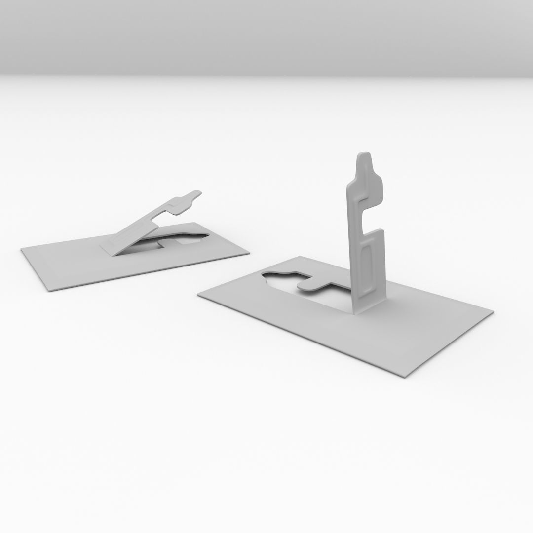 Mosquito Coil Stand 3D model_3