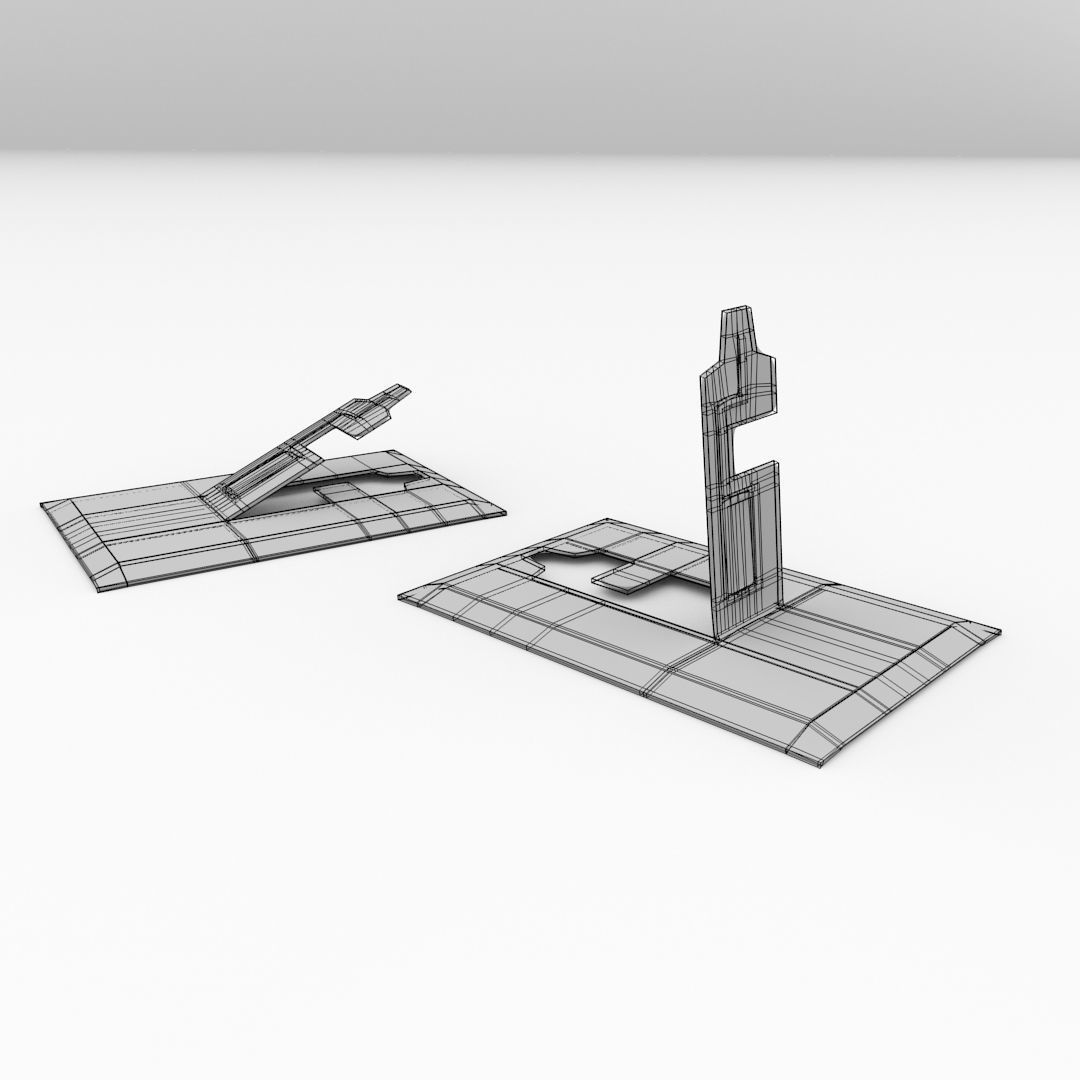 Mosquito Coil Stand 3D model_4