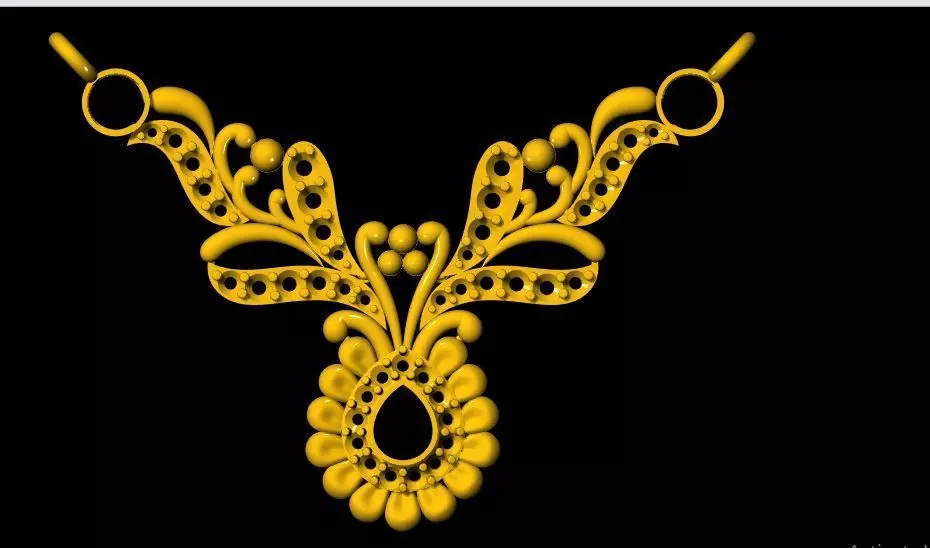 tanmaniya pendant 3dm file 3D print model_0