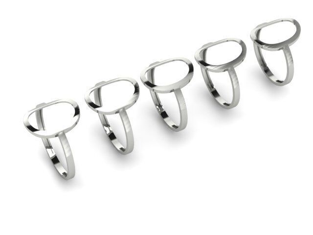 Gold Ring Jewelry  Ring stl 3dm 3dprintmodel 3D print model_3