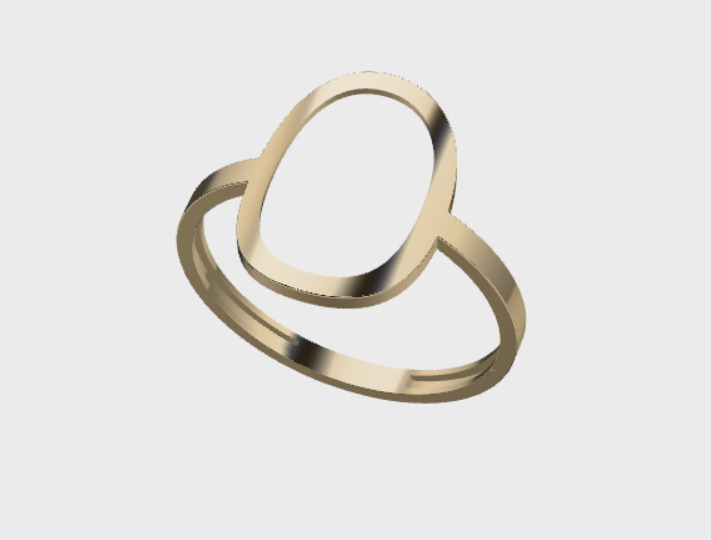 Gold Ring Jewelry  Ring stl 3dm 3dprintmodel 3D print model_7