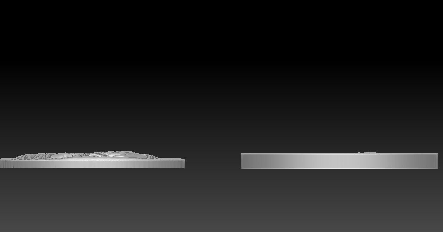 Saint Joseph pendant 3D print model 3D print model_11