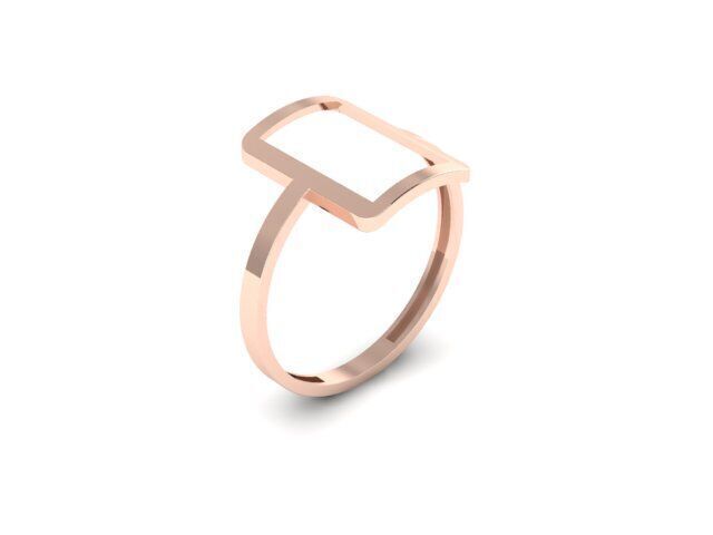 Gold Ring Jewelry  Ring stl 3dm 3dprintmodel 3D print model_5