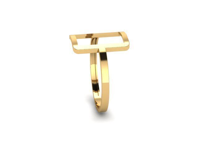 Gold Ring Jewelry  Ring stl 3dm 3dprintmodel 3D print model_3