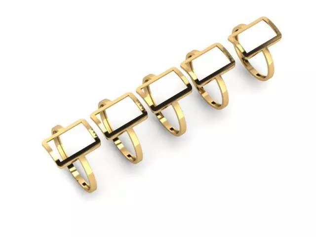 Gold Ring Jewelry  Ring stl 3dm 3dprintmodel 3D print model_0