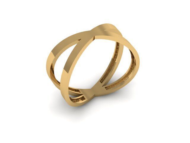 Gold Ring Jewelry  Ring stl 3dm 3dprintmodel 3D print model_6