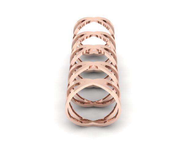 Gold Ring Jewelry  Ring stl 3dm 3dprintmodel 3D print model_5