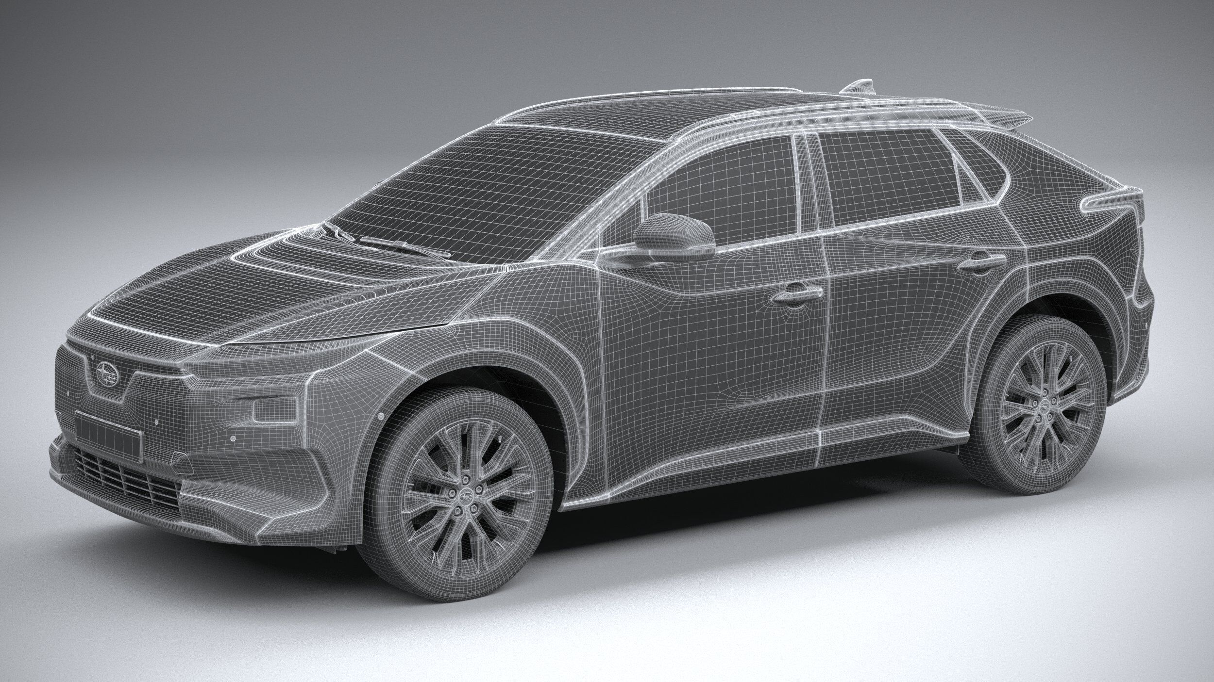 Subaru Solterra EV 2026 3D model_26