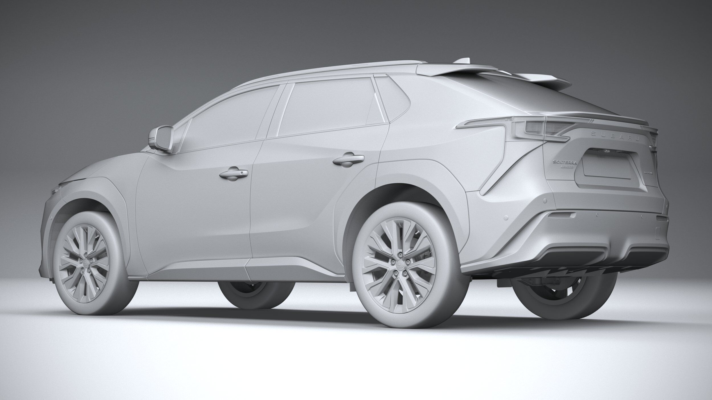 Subaru Solterra EV 2026 3D model_21
