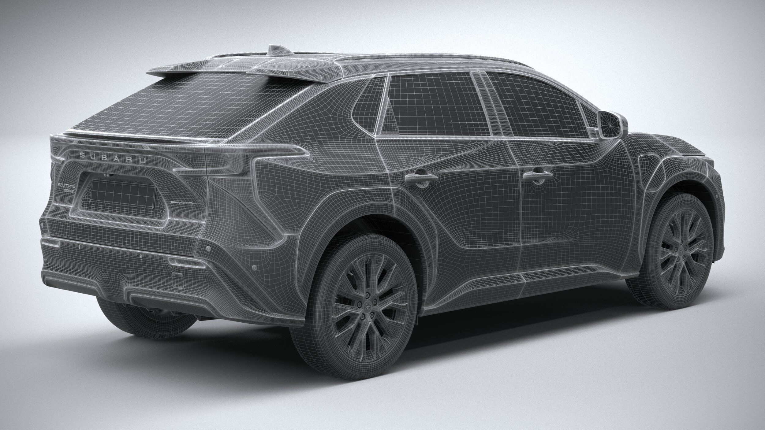 Subaru Solterra EV 2026 3D model_27
