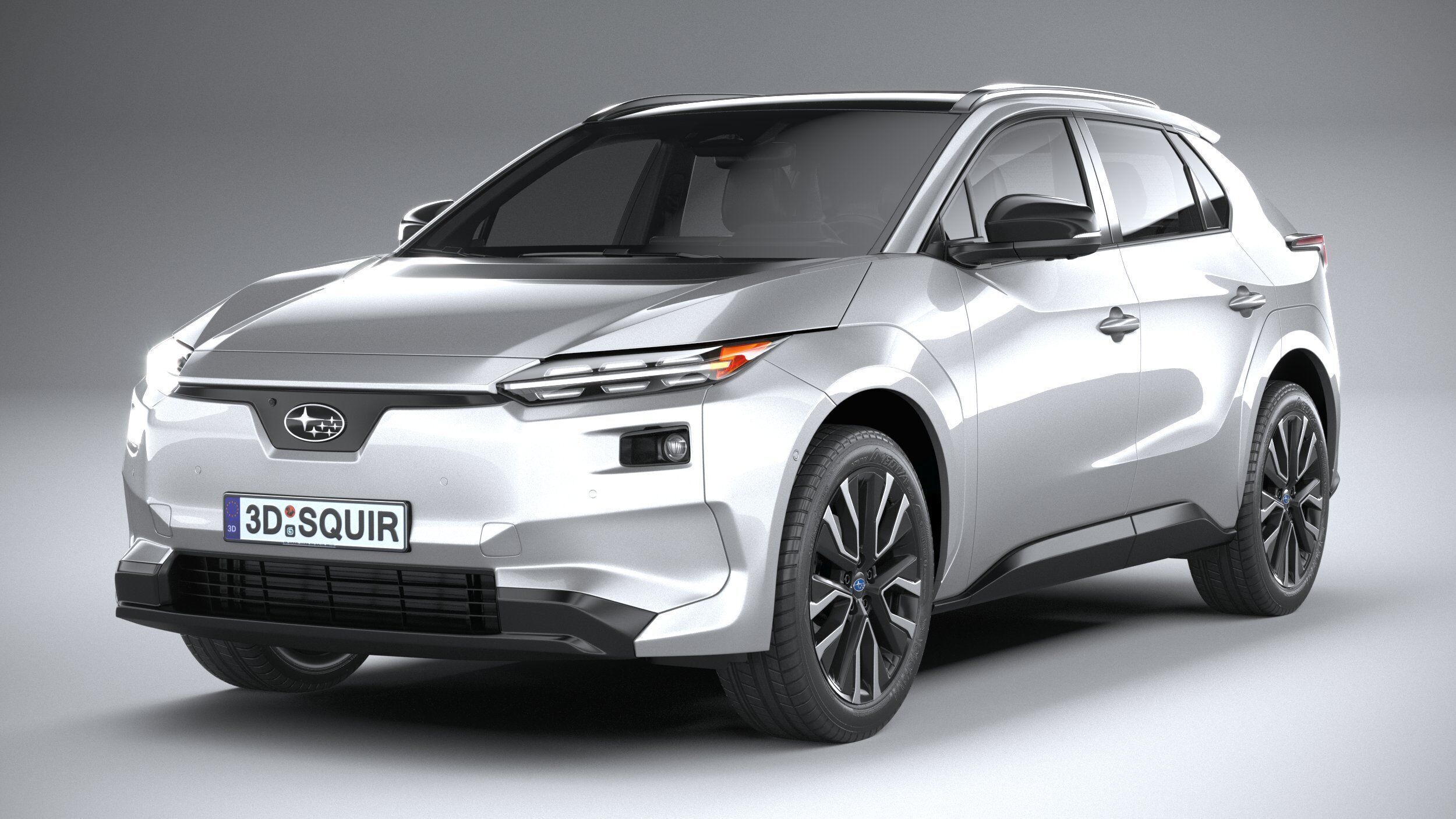 Subaru Solterra EV 2026 3D model_2