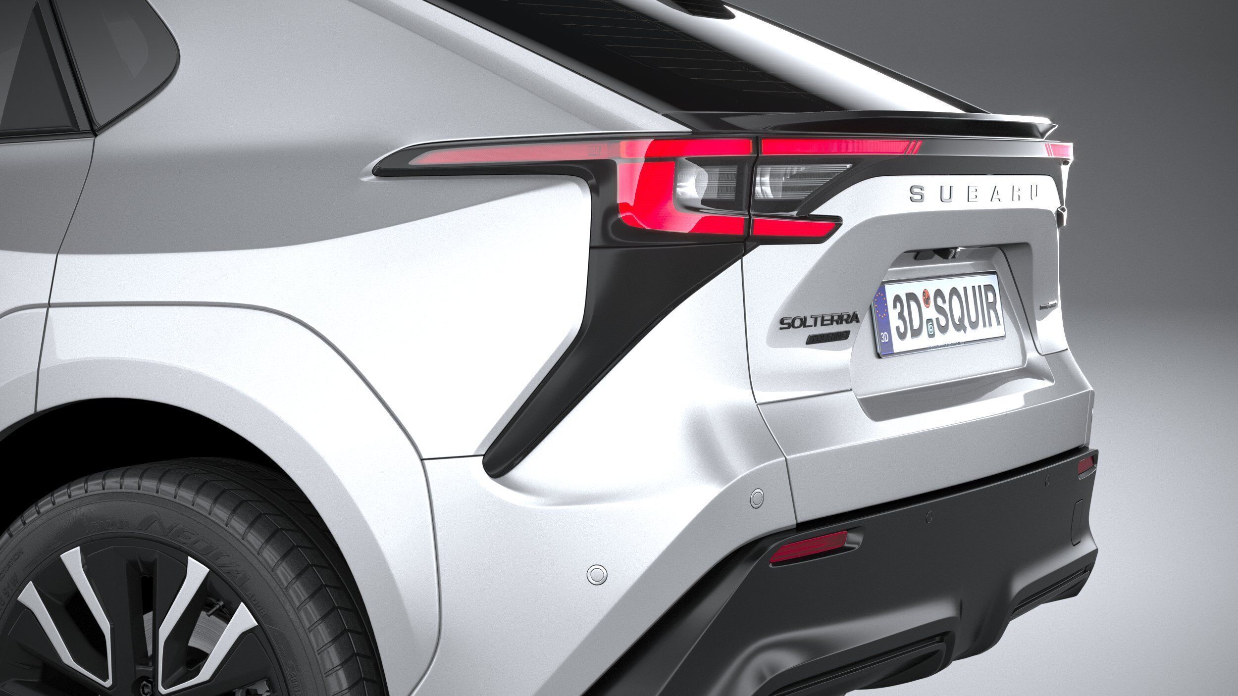 Subaru Solterra EV 2026 3D model_6