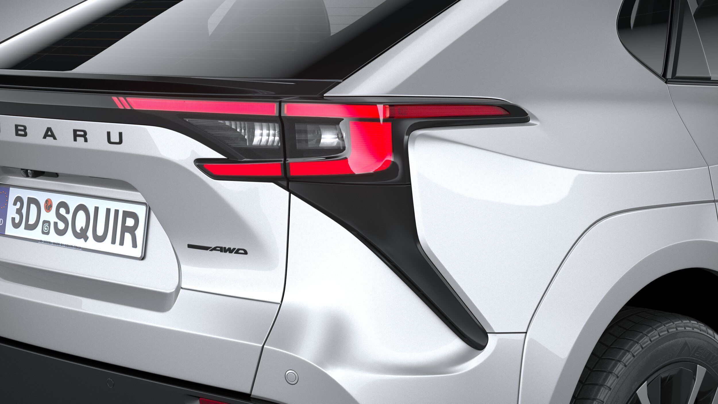 Subaru Solterra EV 2026 3D model_18