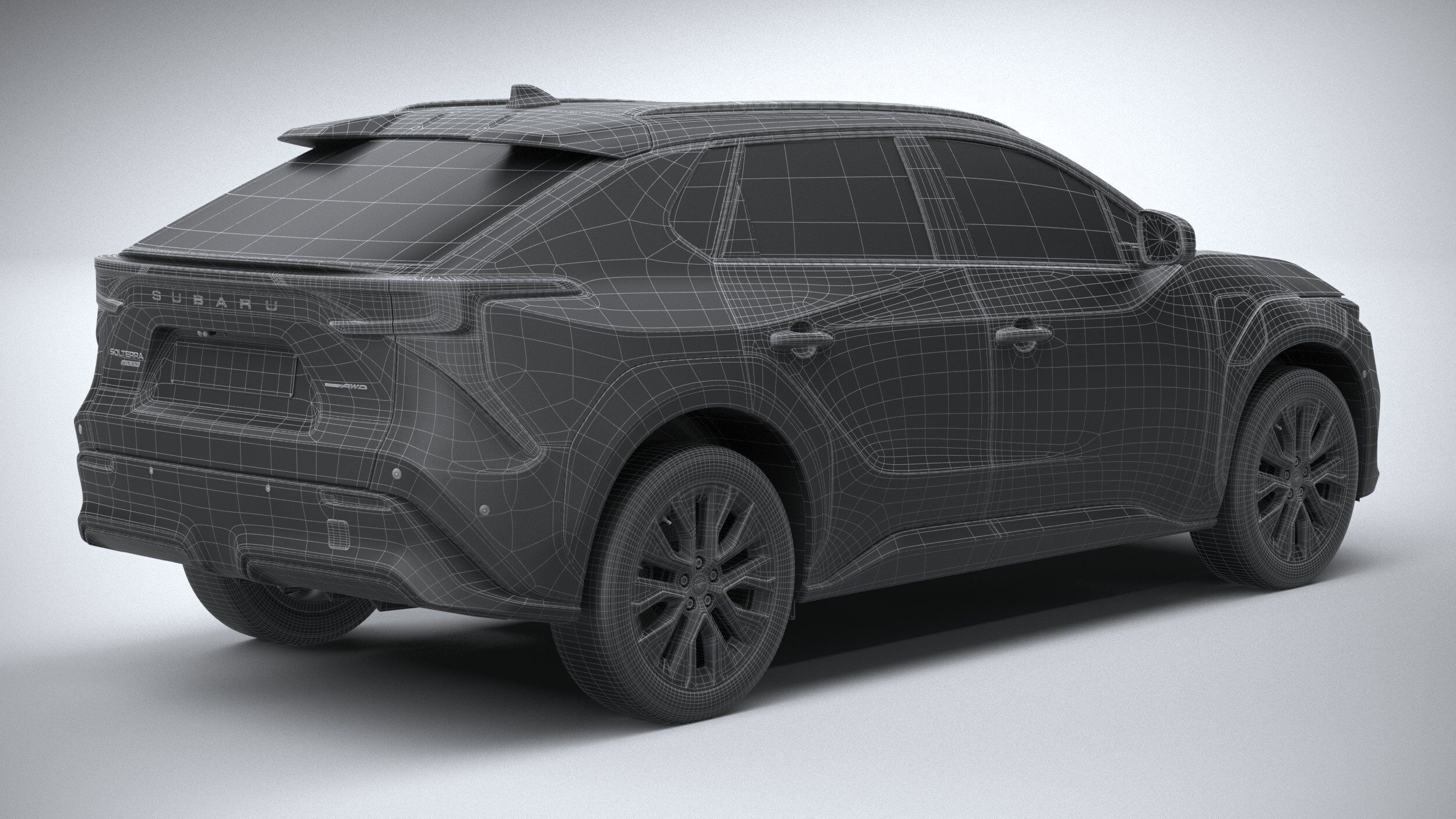 Subaru Solterra EV 2026 3D model_29