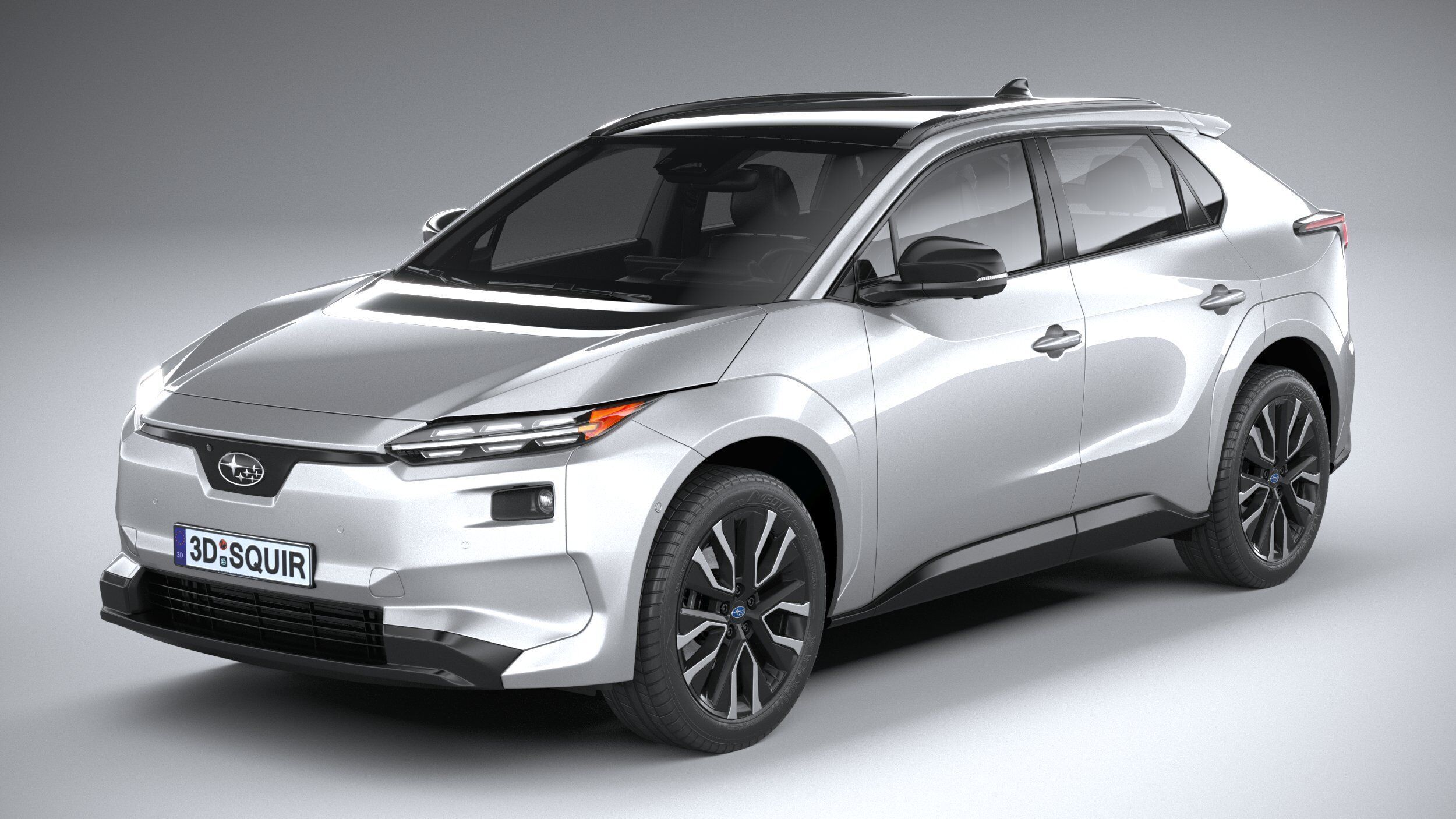 Subaru Solterra EV 2026 3D model_1