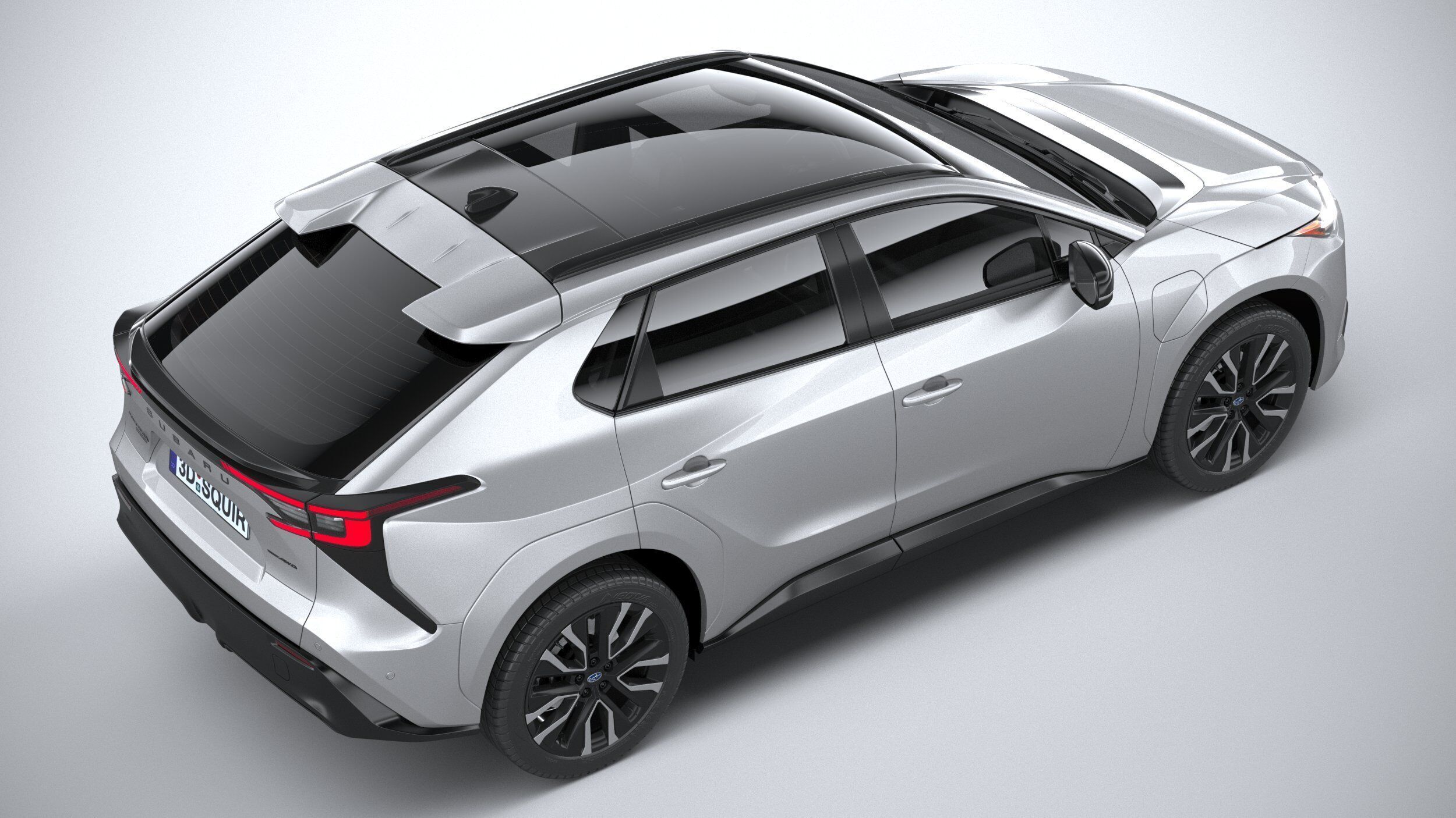 Subaru Solterra EV 2026 3D model_10