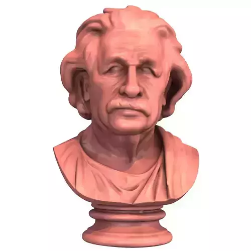 Albert Einstein Bust Sculpture