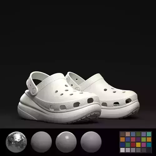 Crocs Classic Crush bone