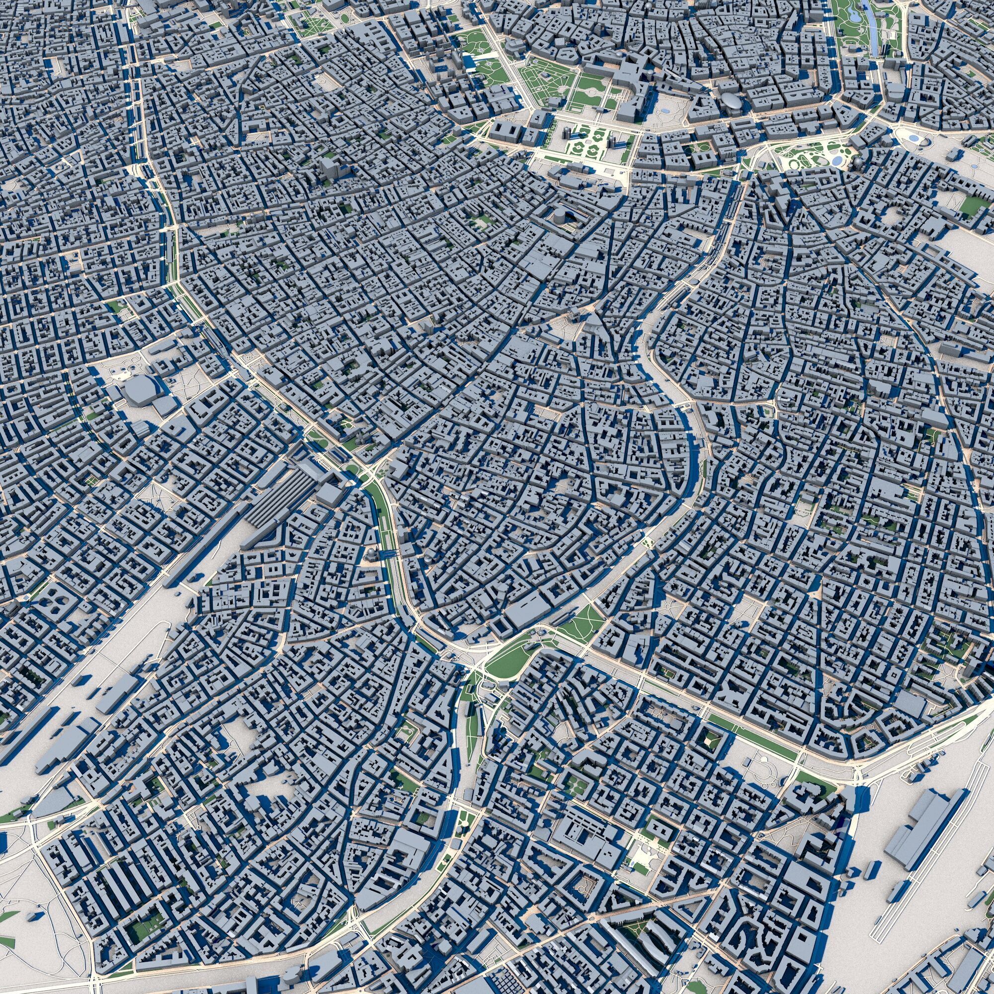Vienna City Austria 3D model_4