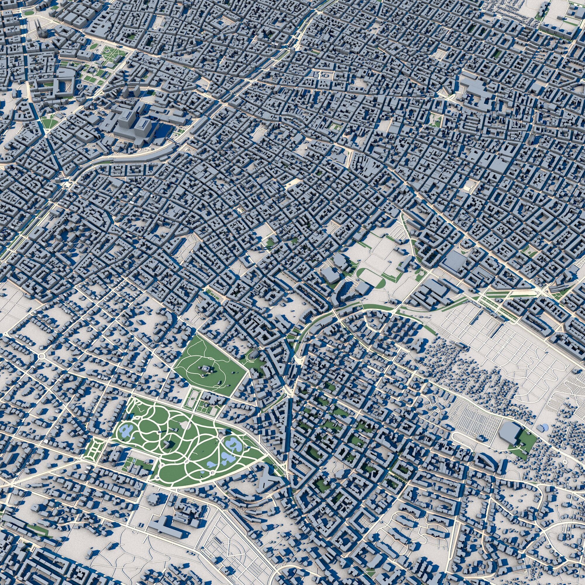 Vienna City Austria 3D model_7