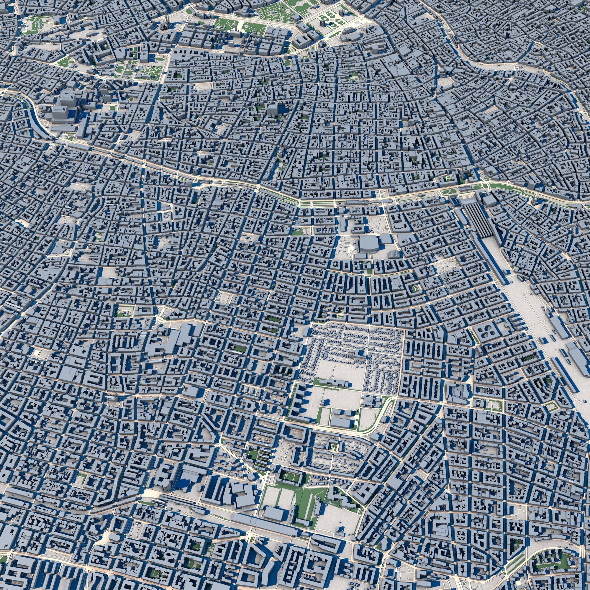 Vienna City Austria 3D model_5