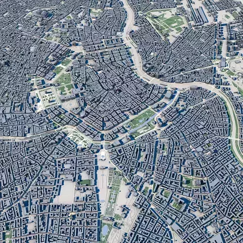 Vienna City Austria 3D model
