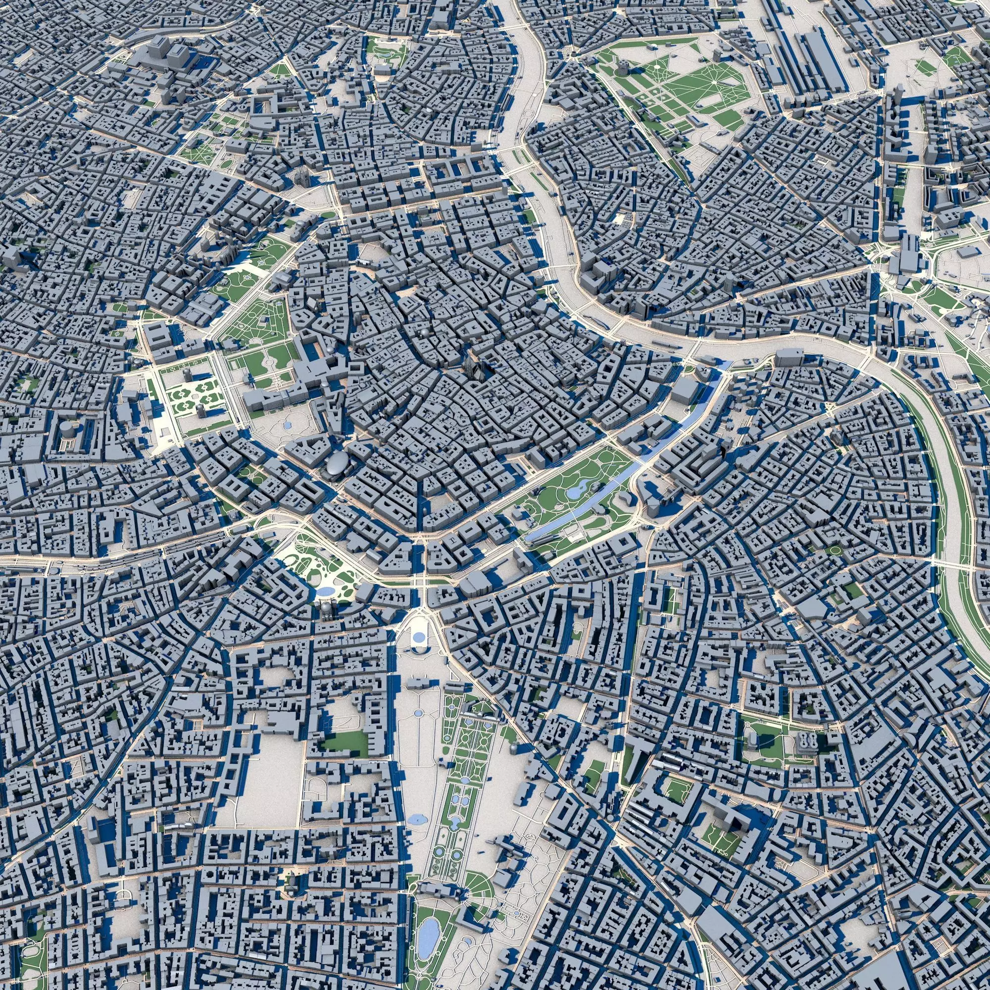 Vienna City Austria 3D model_0