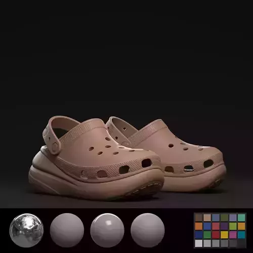 Crocs Classic Crush brown
