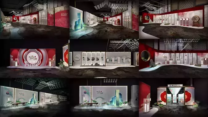 Chinese exhibition hall