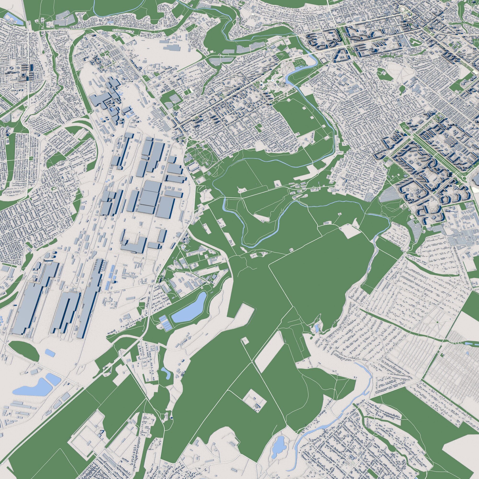 Mariupol City Ukraine 3D model_5